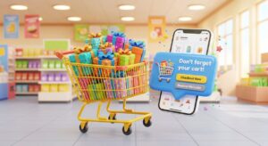 تكتيك ترك السلة في التسوق الذكي للحصول على إشعارات العروض و كود نون الإضافي