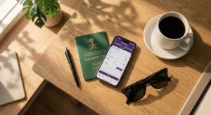 جواز سفر سعودي وتخطيط لحجز رحلة صيفية إلى دول بدون فيزا للسعوديين