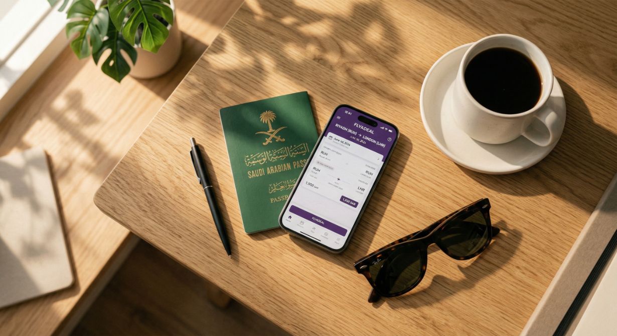 جواز سفر سعودي وتخطيط لحجز رحلة صيفية إلى دول بدون فيزا للسعوديين